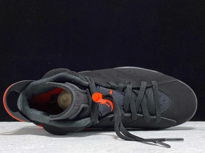 Rep TB Air Black Infrared Retro Jordan 6 384664-060 OG 0816